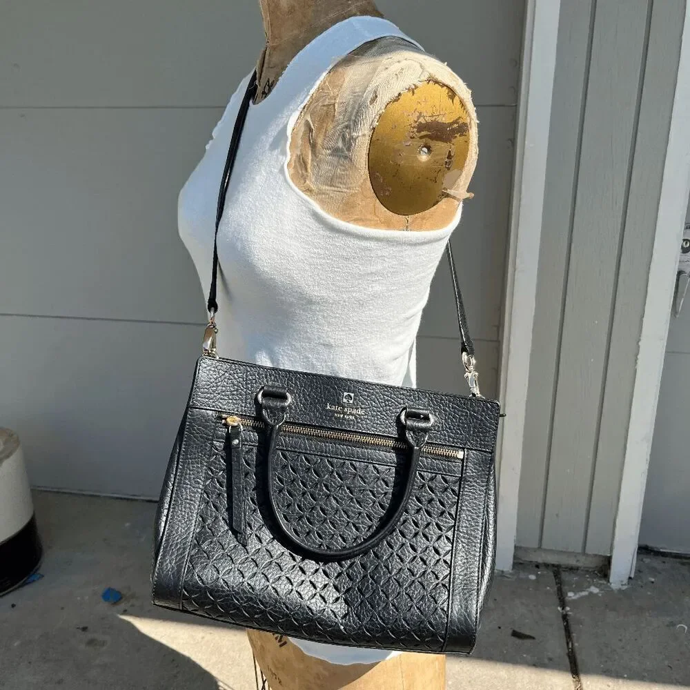 Kate Spade Mini Romy Perri Lane Cabaret Leather Convertible Crossbody Bag